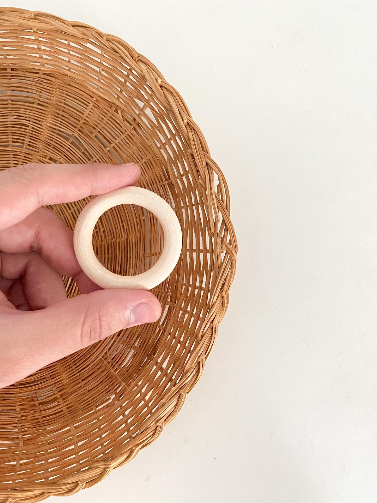 Aros de Madera 2" (5 Piezas)