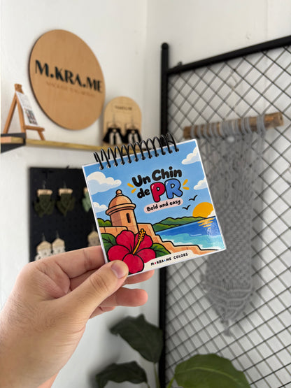 Un Chin de PR (Mini libro de colorear) + Mini protector de página.