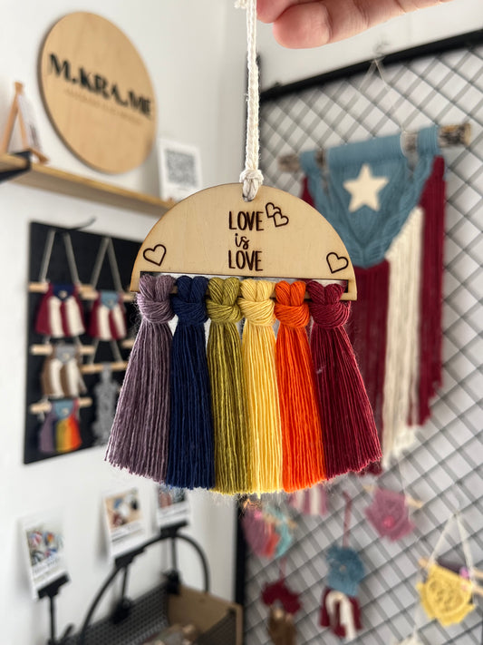 Mini Pride Flags (Wooden)