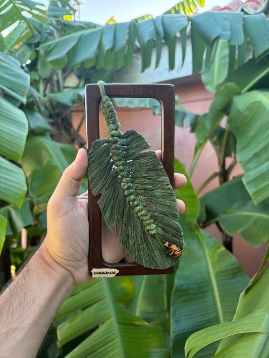 Mini hoja de plátano.