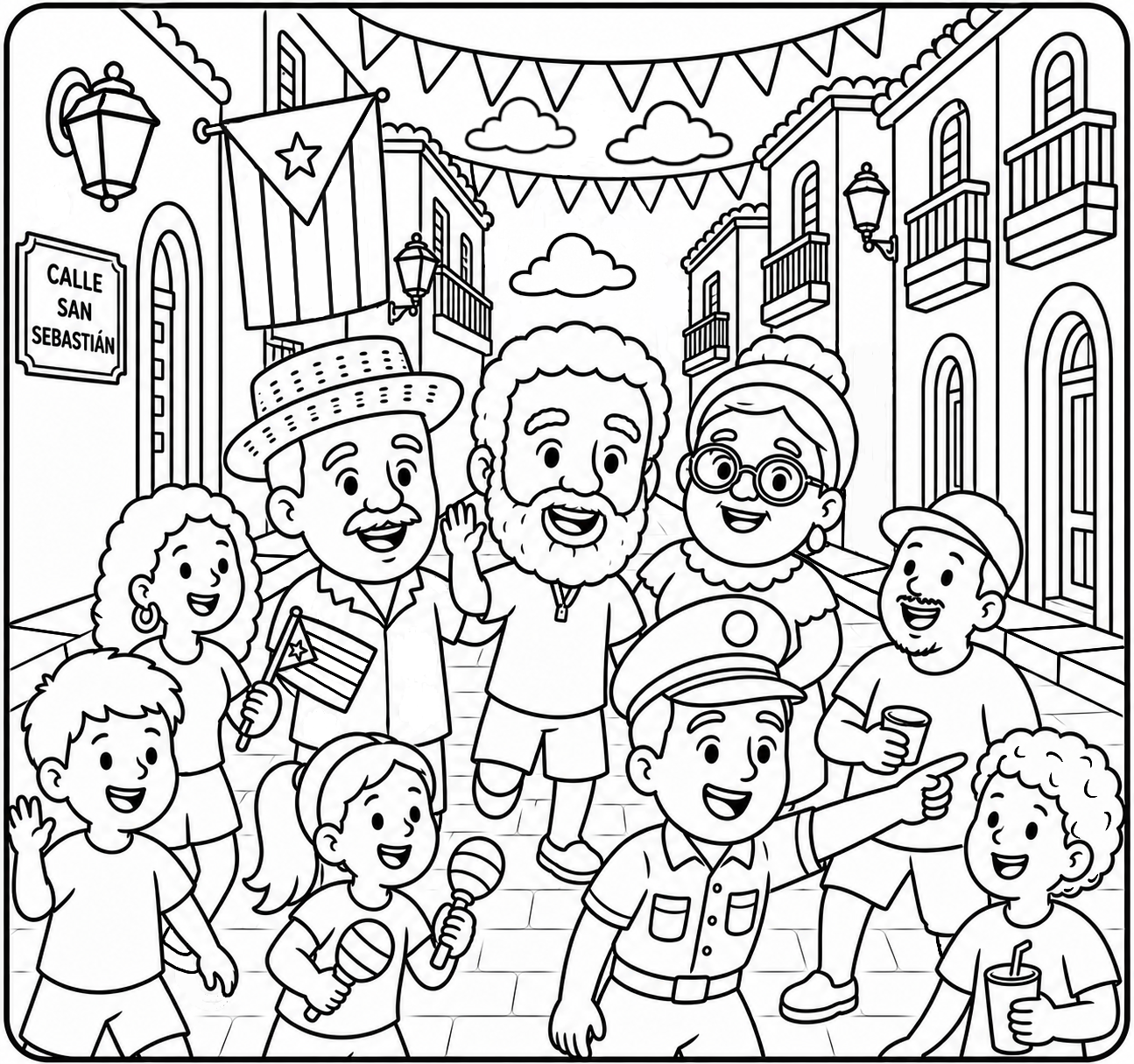 PREORDEN-Acho las navidades en PR son otra cosa “Libro colorear” (copia)