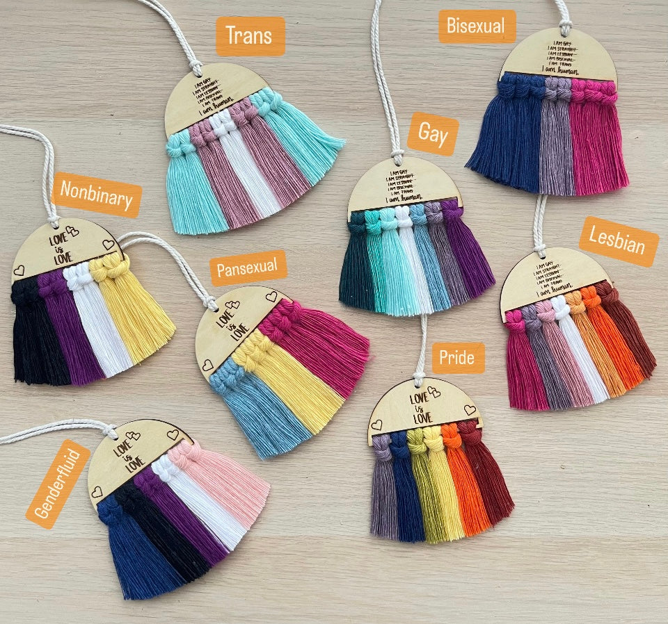 Mini Pride Flags (Wooden)