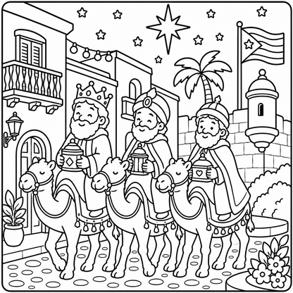 PREORDEN-Acho las navidades en PR son otra cosa “Libro colorear” (copia)