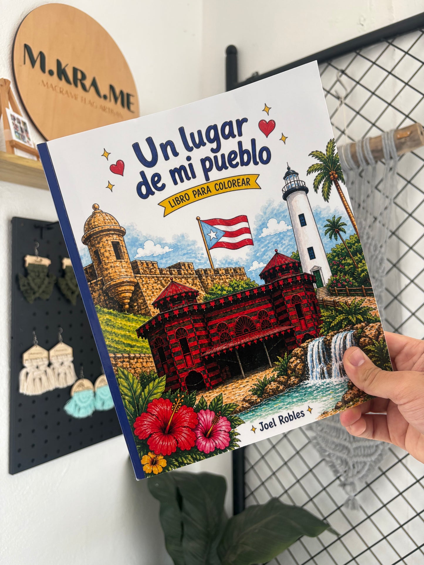 Un lugar de mi Pueblo “Libro colorear” DISPONIBLE A LAS 6PM